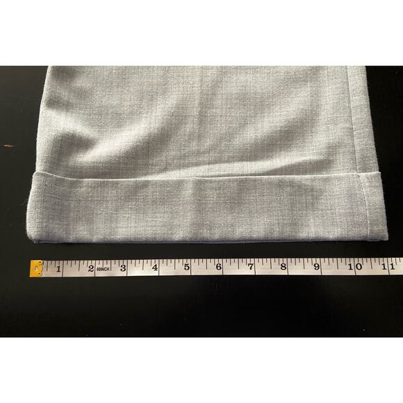 EXPRESS Design Studio 'Editor' Gray Cropped Wide Leg Pant sz 6 - Picture 12 of 12